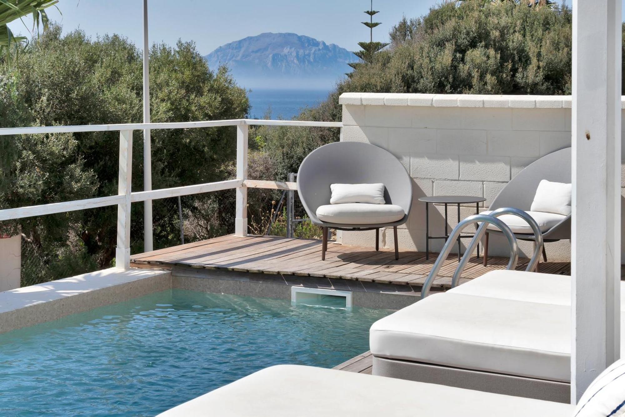 אלגסירס Increible Villa De Madera Con Vistas Al Mar מראה חיצוני תמונה